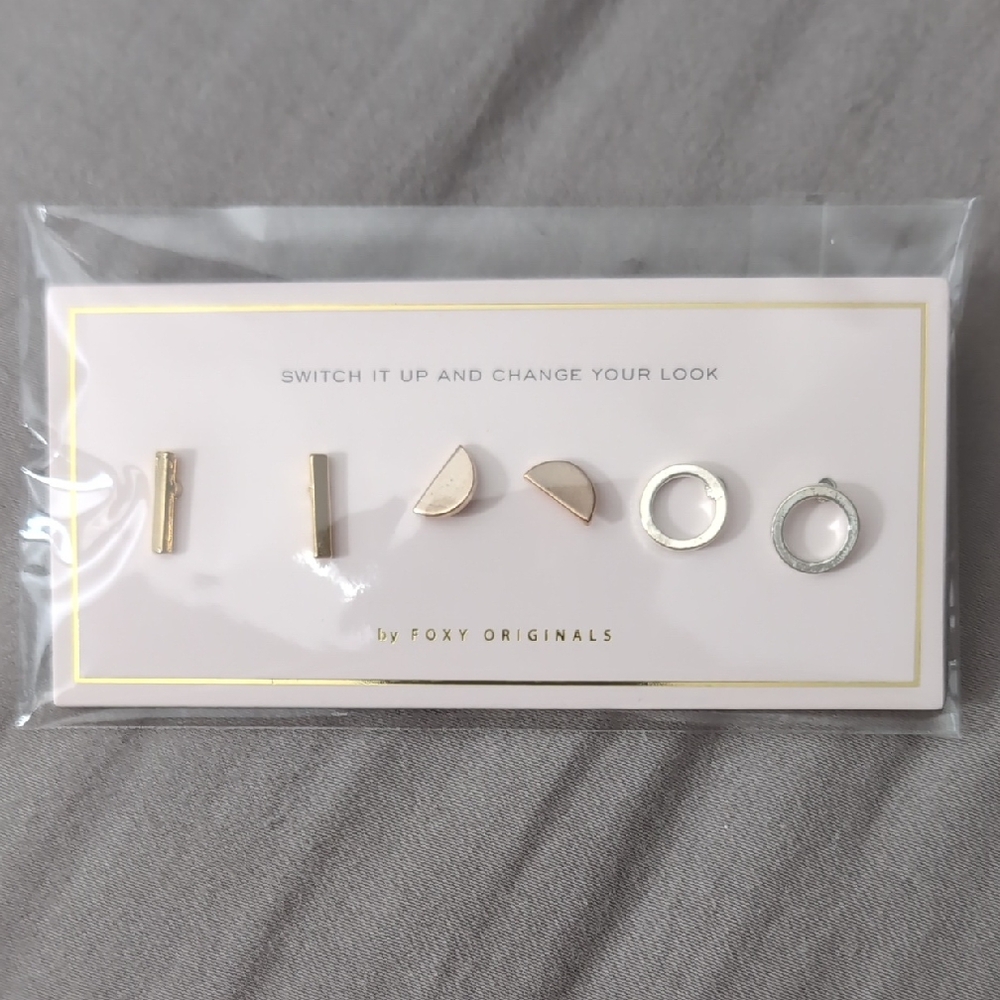 Foxy Originals Geo Earring Studs